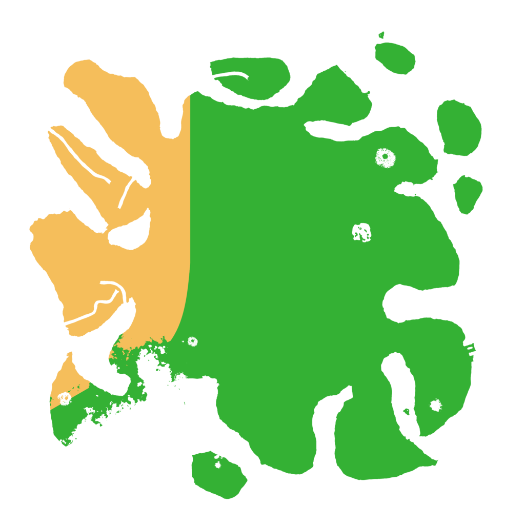 Biome Rust Map: Procedural Map, Size: 4000, Seed: 815196