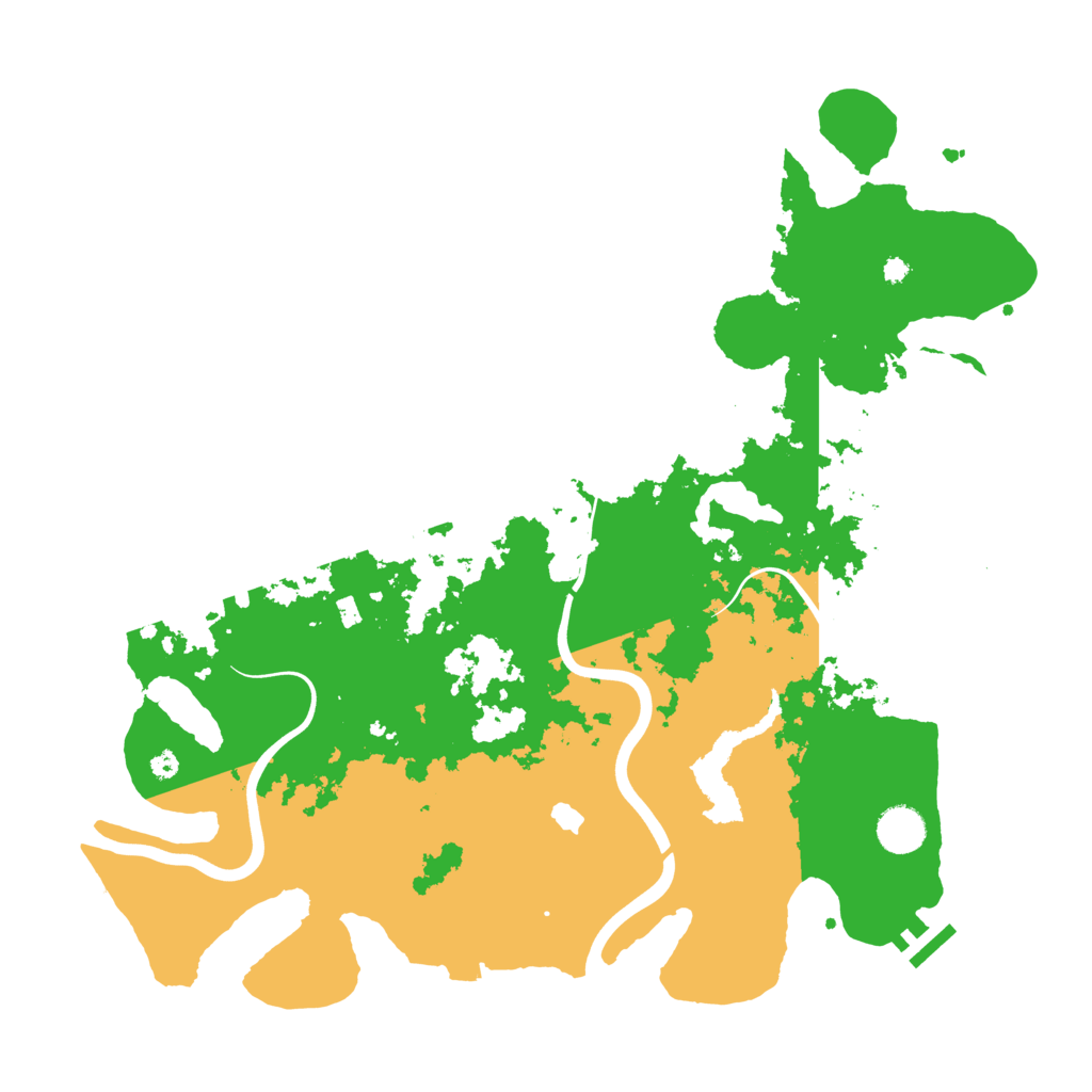 Biome Rust Map: Procedural Map, Size: 4000, Seed: 403451