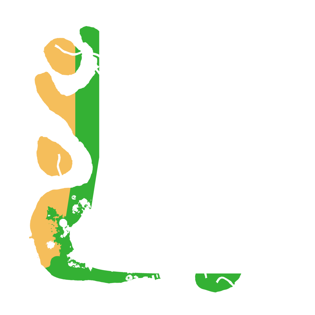 Biome Rust Map: Procedural Map, Size: 3500, Seed: 23428