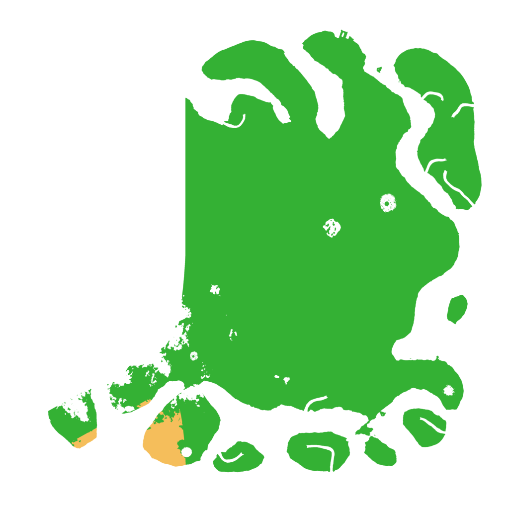 Biome Rust Map: Procedural Map, Size: 4500, Seed: 5060801