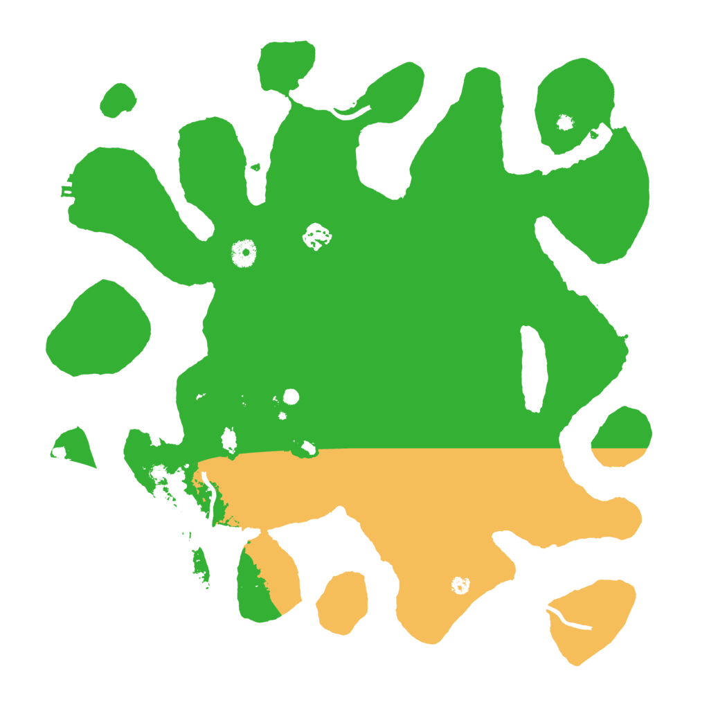 Biome Rust Map: Procedural Map, Size: 4000, Seed: 435100