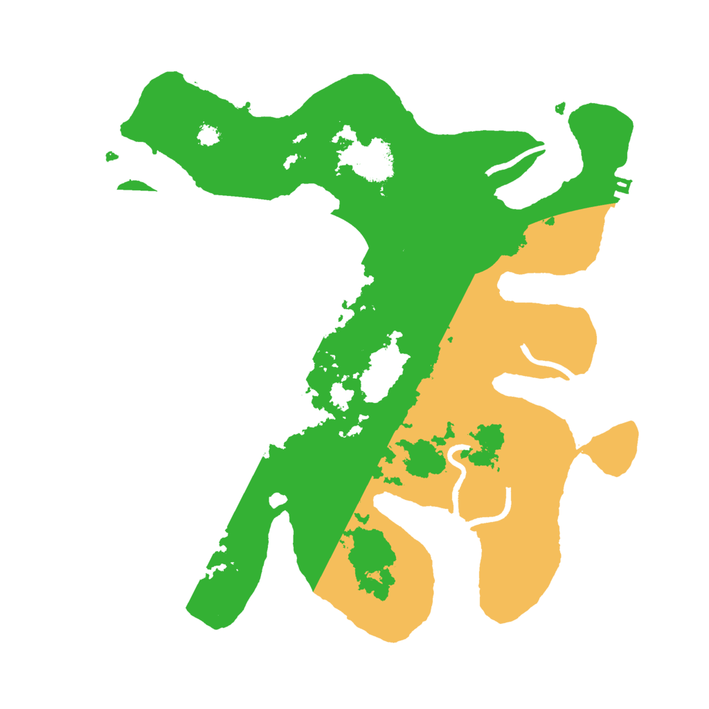 Biome Rust Map: Procedural Map, Size: 3000, Seed: 462032