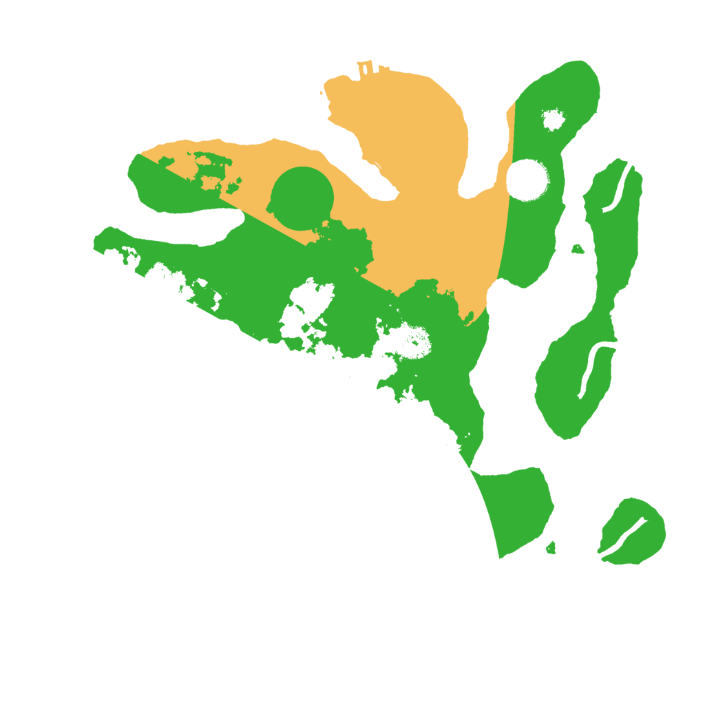 Biome Rust Map: Procedural Map, Size: 3000, Seed: 2435024