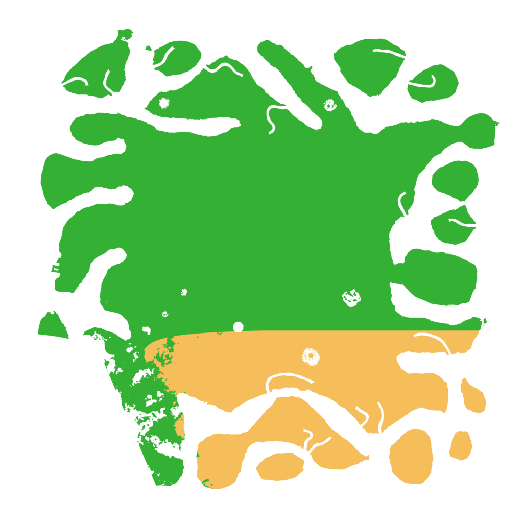 Biome Rust Map: Procedural Map, Size: 4500, Seed: 945325028