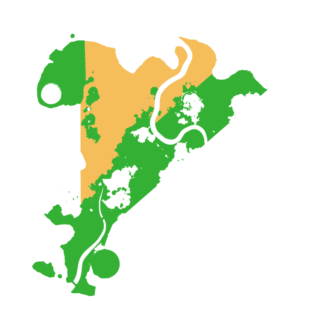 Biome Rust Map: Procedural Map, Size: 3000, Seed: 436904