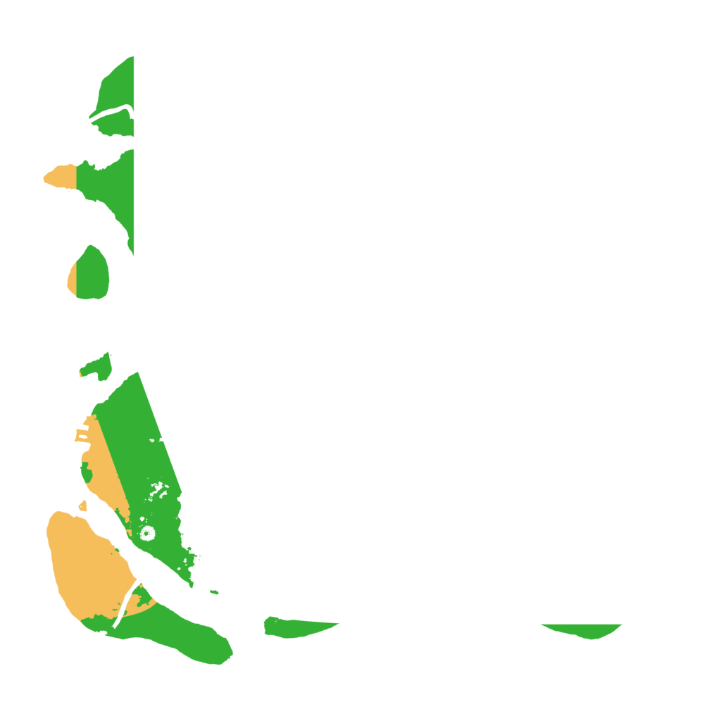 Biome Rust Map: Procedural Map, Size: 3550, Seed: 416809