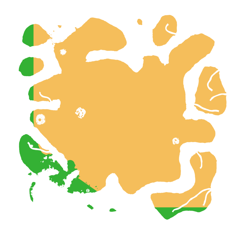 Biome Rust Map: Procedural Map, Size: 3550, Seed: 87049