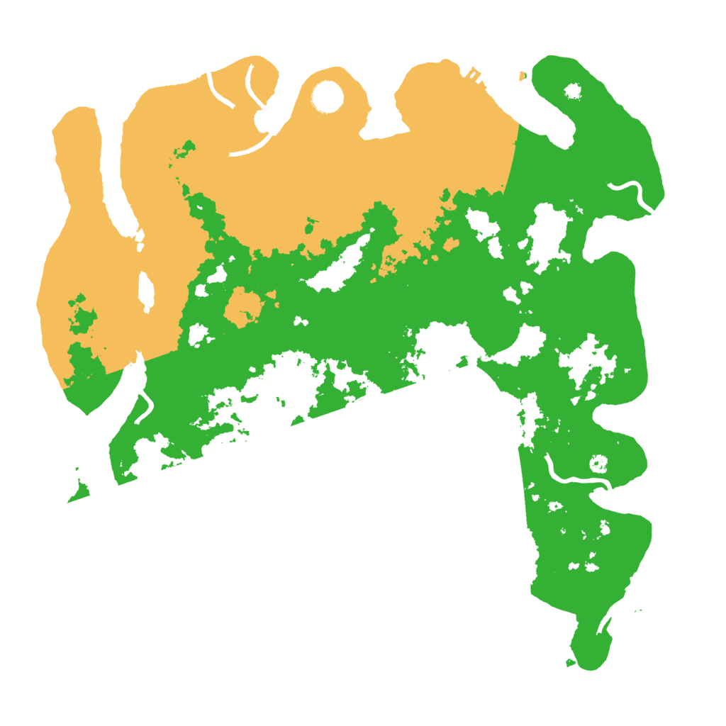 Biome Rust Map: Procedural Map, Size: 4000, Seed: 701860