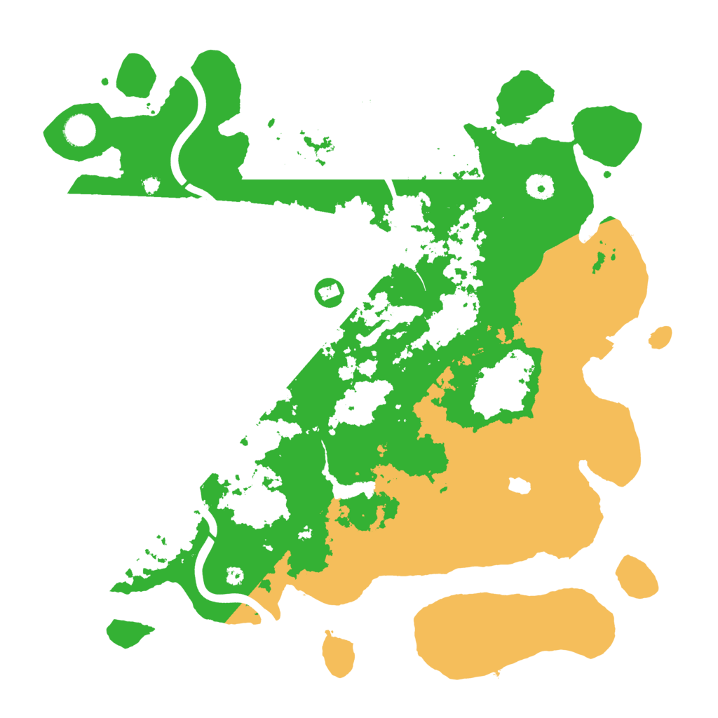 Biome Rust Map: Procedural Map, Size: 4000, Seed: 140235