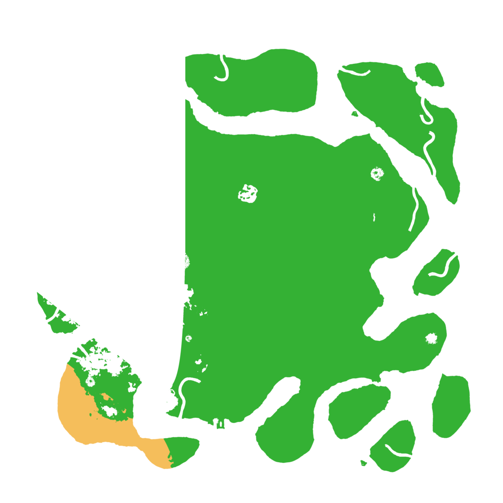 Biome Rust Map: Procedural Map, Size: 4000, Seed: 1387706005