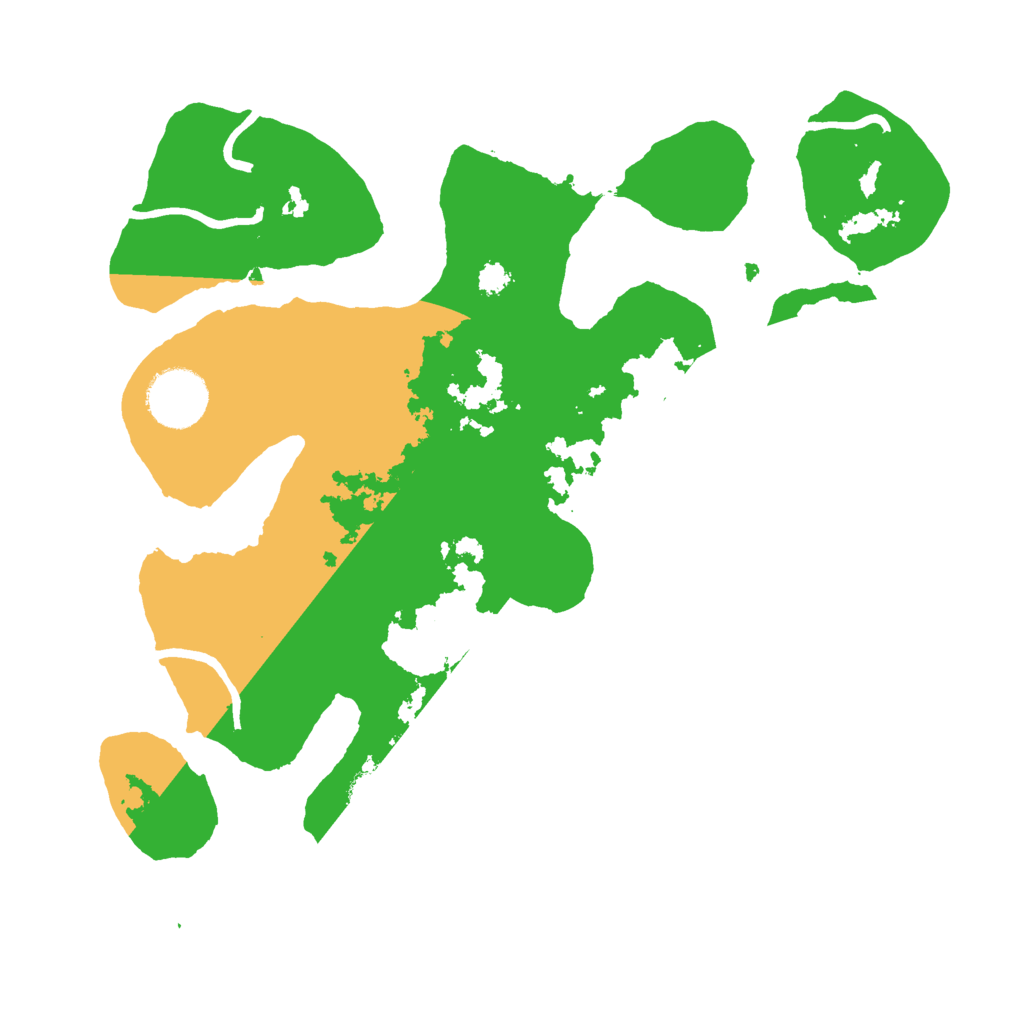 Biome Rust Map: Procedural Map, Size: 3000, Seed: 3018