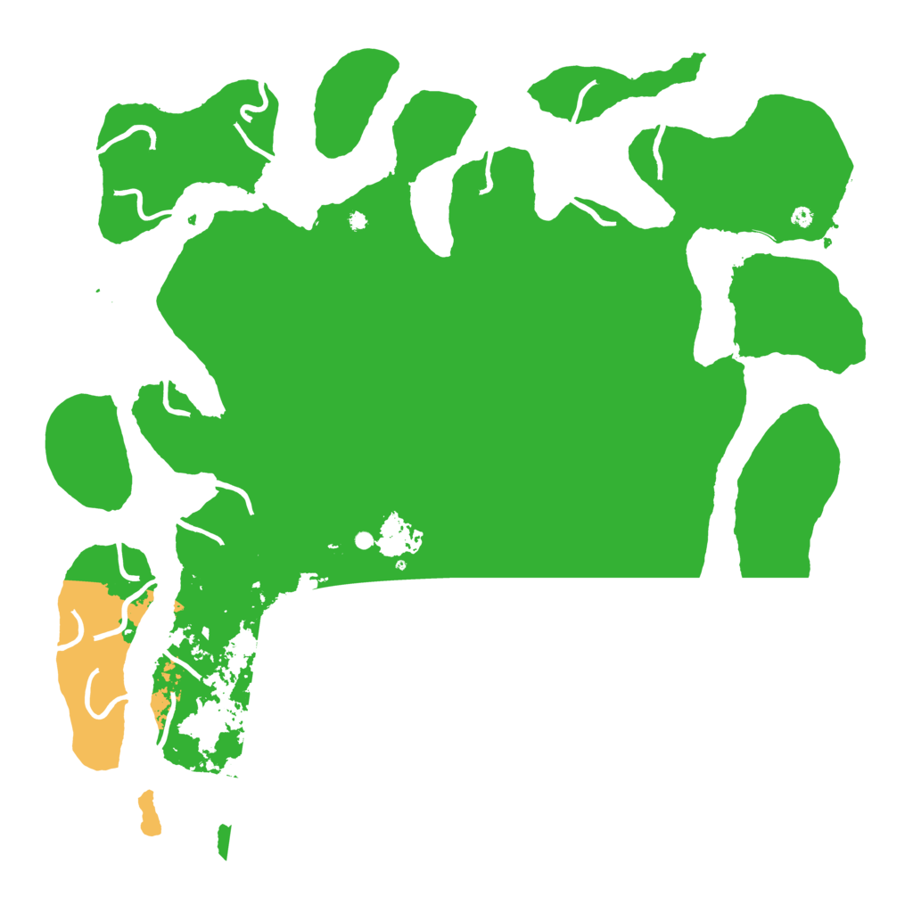 Biome Rust Map: Procedural Map, Size: 4500, Seed: 2219726