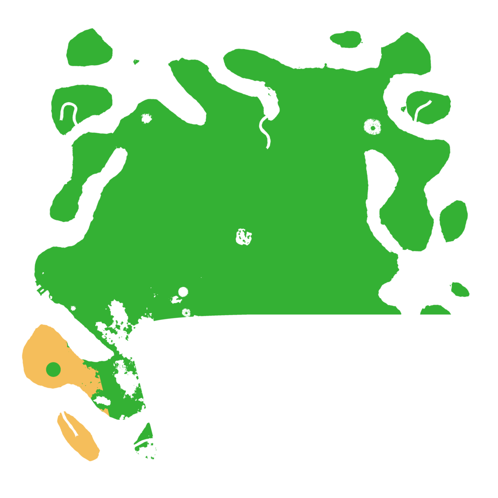 Biome Rust Map: Procedural Map, Size: 4500, Seed: 180660