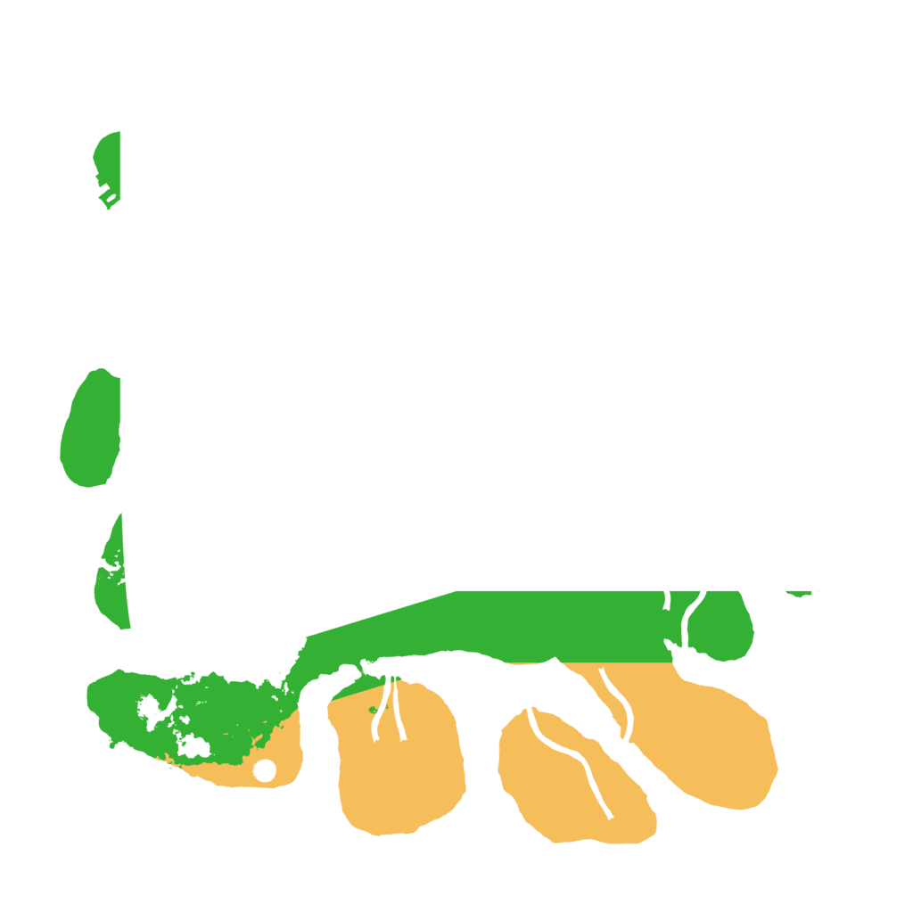 Biome Rust Map: Procedural Map, Size: 3500, Seed: 193