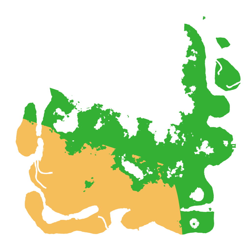 Biome Rust Map: Procedural Map, Size: 4000, Seed: 214