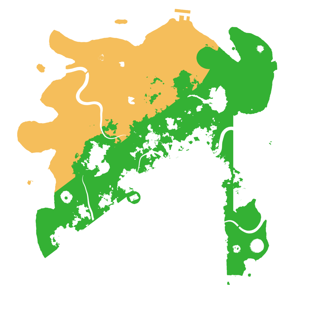 Biome Rust Map: Procedural Map, Size: 4000, Seed: 752633