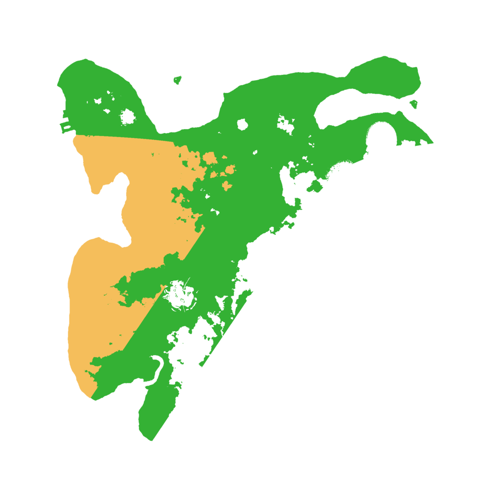 Biome Rust Map: Procedural Map, Size: 3000, Seed: 669443
