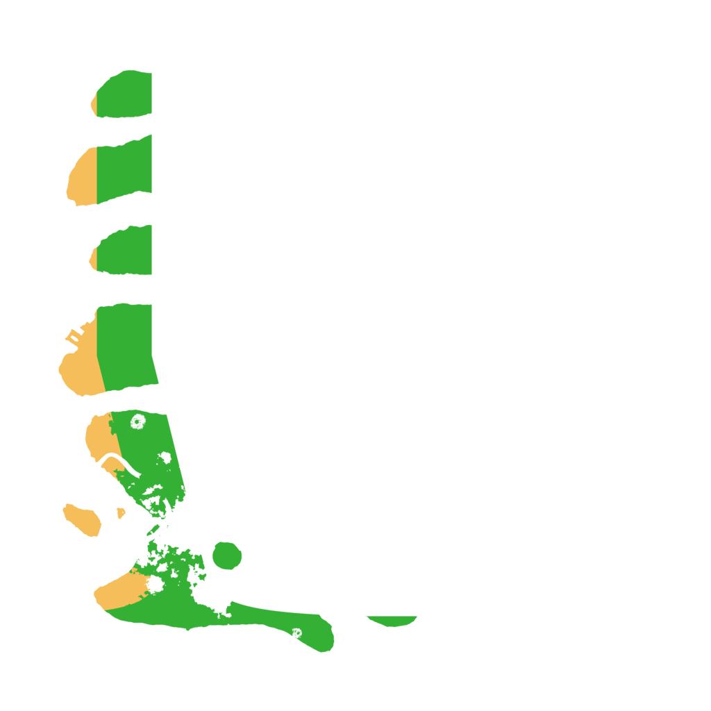 Biome Rust Map: Procedural Map, Size: 3500, Seed: 20220106