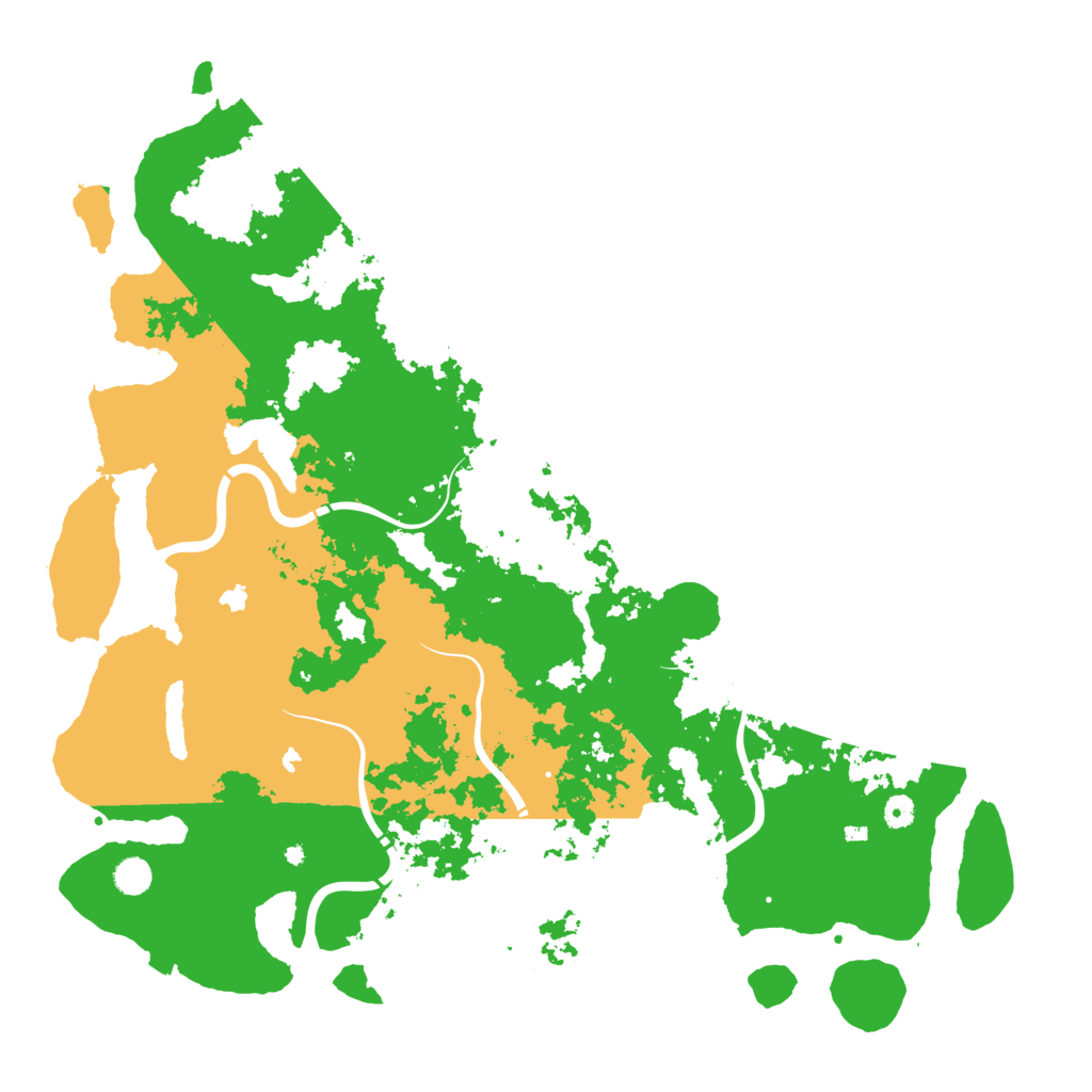 Biome Rust Map: Procedural Map, Size: 5100, Seed: 1234567890