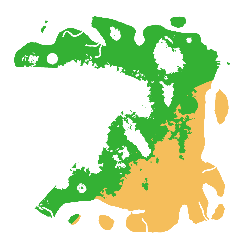 Biome Rust Map: Procedural Map, Size: 4000, Seed: 26540
