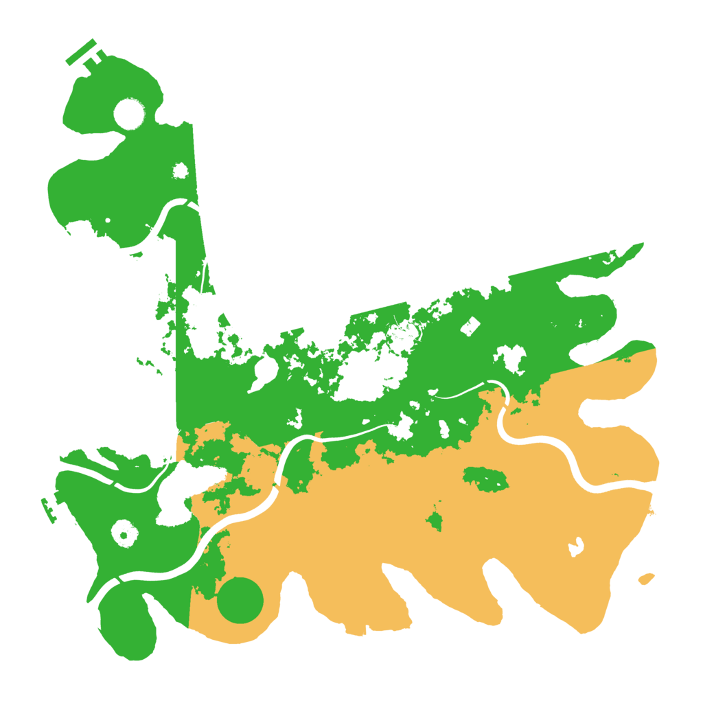 Biome Rust Map: Procedural Map, Size: 4000, Seed: 40841