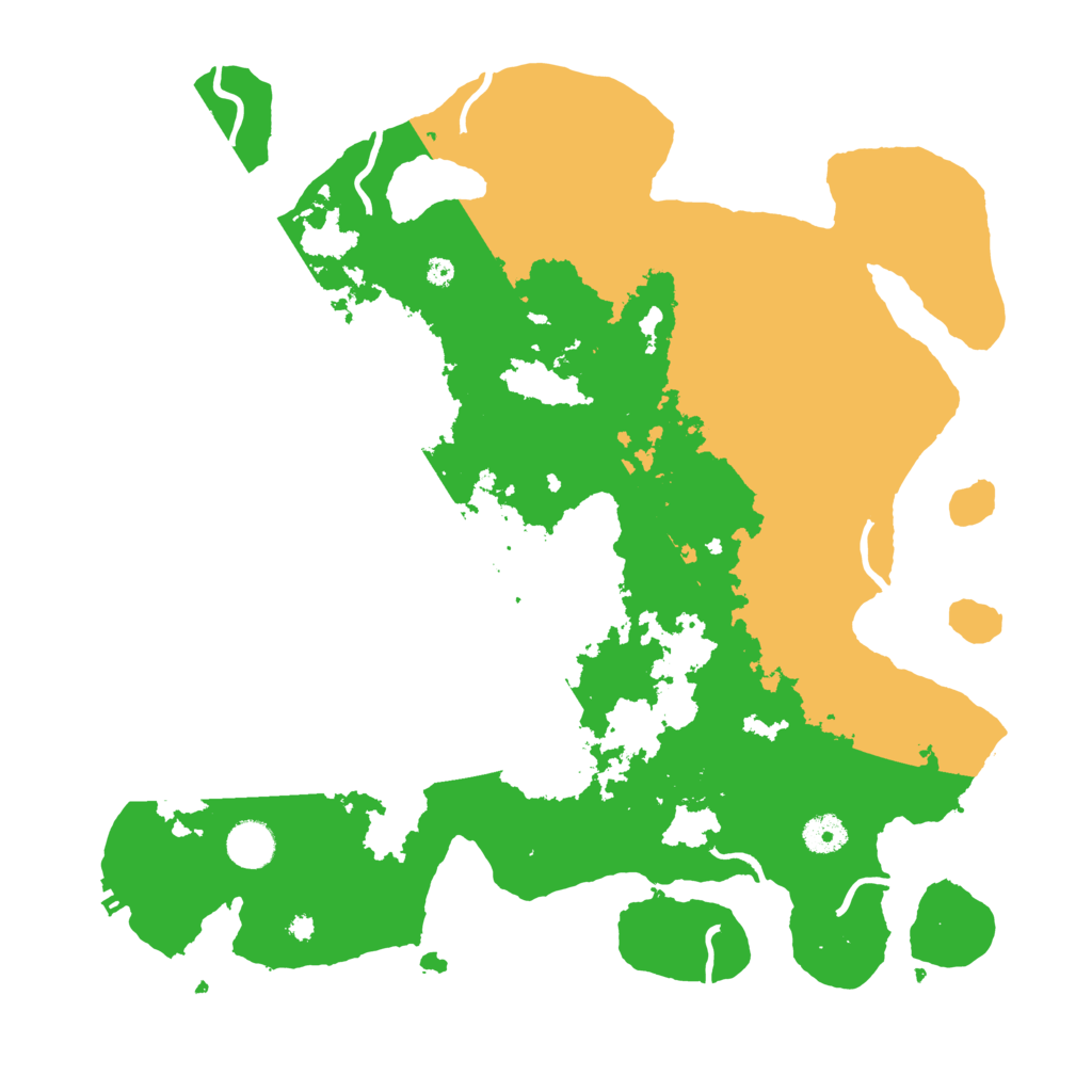 Biome Rust Map: Procedural Map, Size: 4000, Seed: 503966