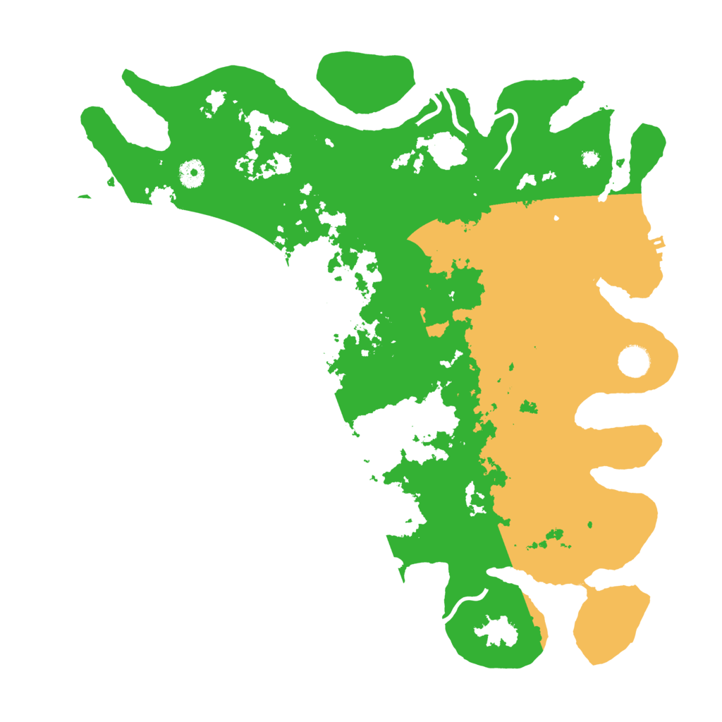 Biome Rust Map: Procedural Map, Size: 4000, Seed: 760722