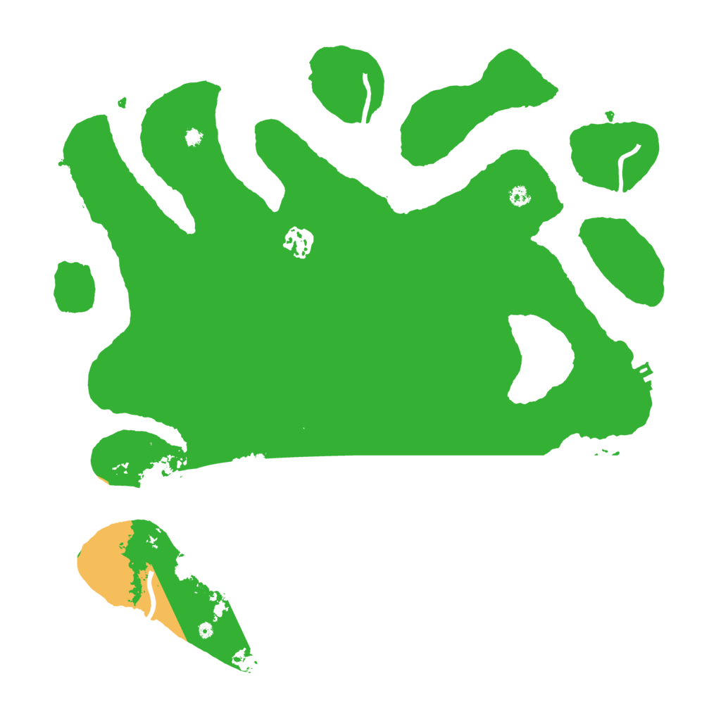 Biome Rust Map: Procedural Map, Size: 3550, Seed: 218462