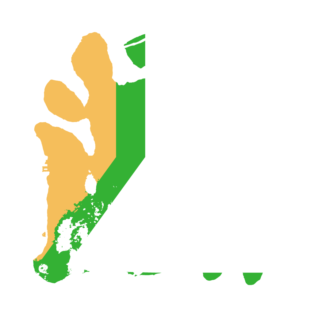 Biome Rust Map: Procedural Map, Size: 3500, Seed: 21123002