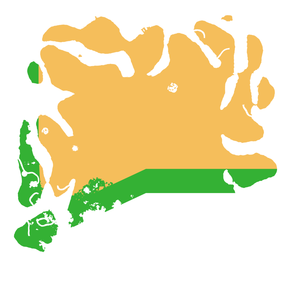 Biome Rust Map: Procedural Map, Size: 4500, Seed: 1803477