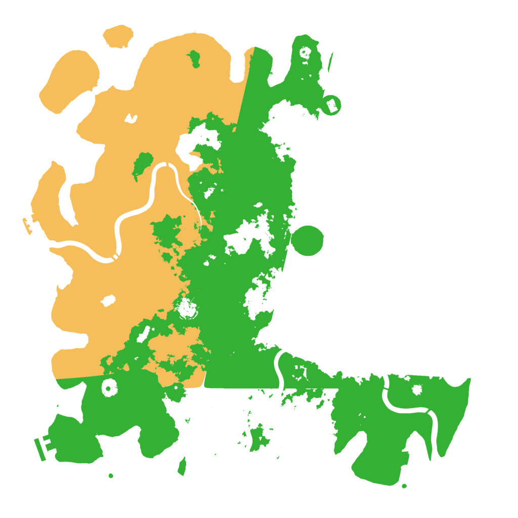 Biome Rust Map: Procedural Map, Size: 4500, Seed: 649655