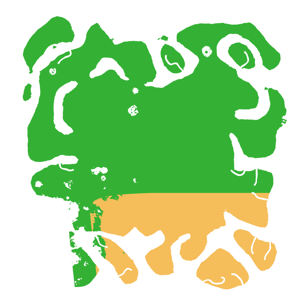 Biome Rust Map: Procedural Map, Size: 4500, Seed: 261255