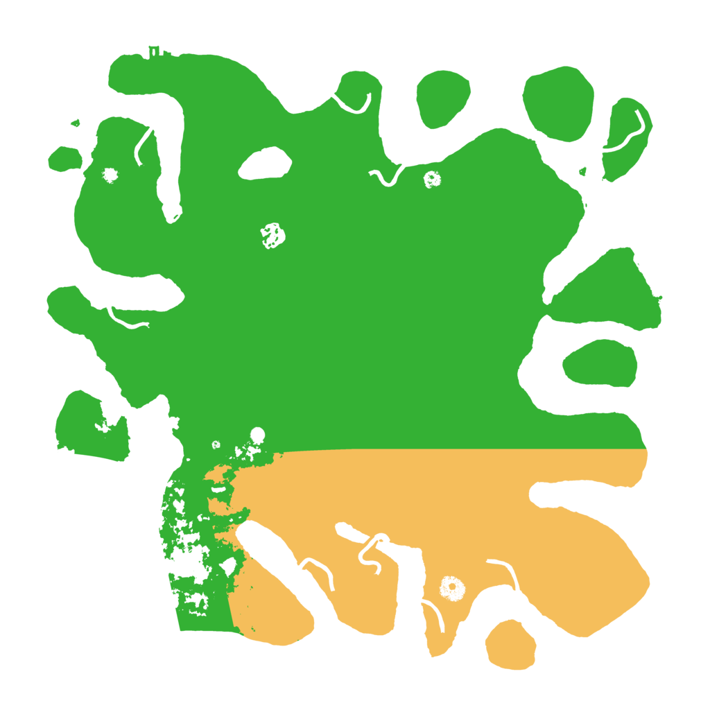 Biome Rust Map: Procedural Map, Size: 4250, Seed: 57794075