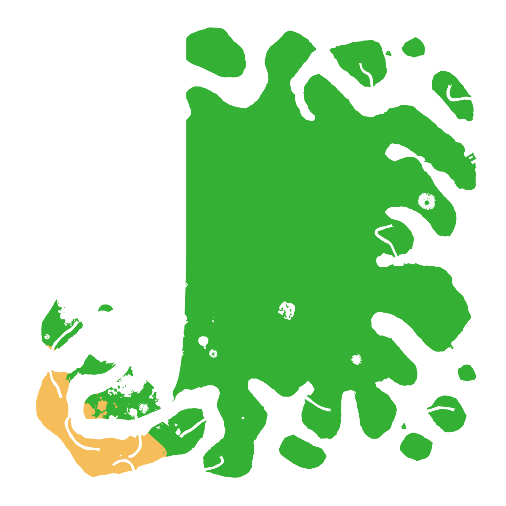 Biome Rust Map: Procedural Map, Size: 4500, Seed: 4057974