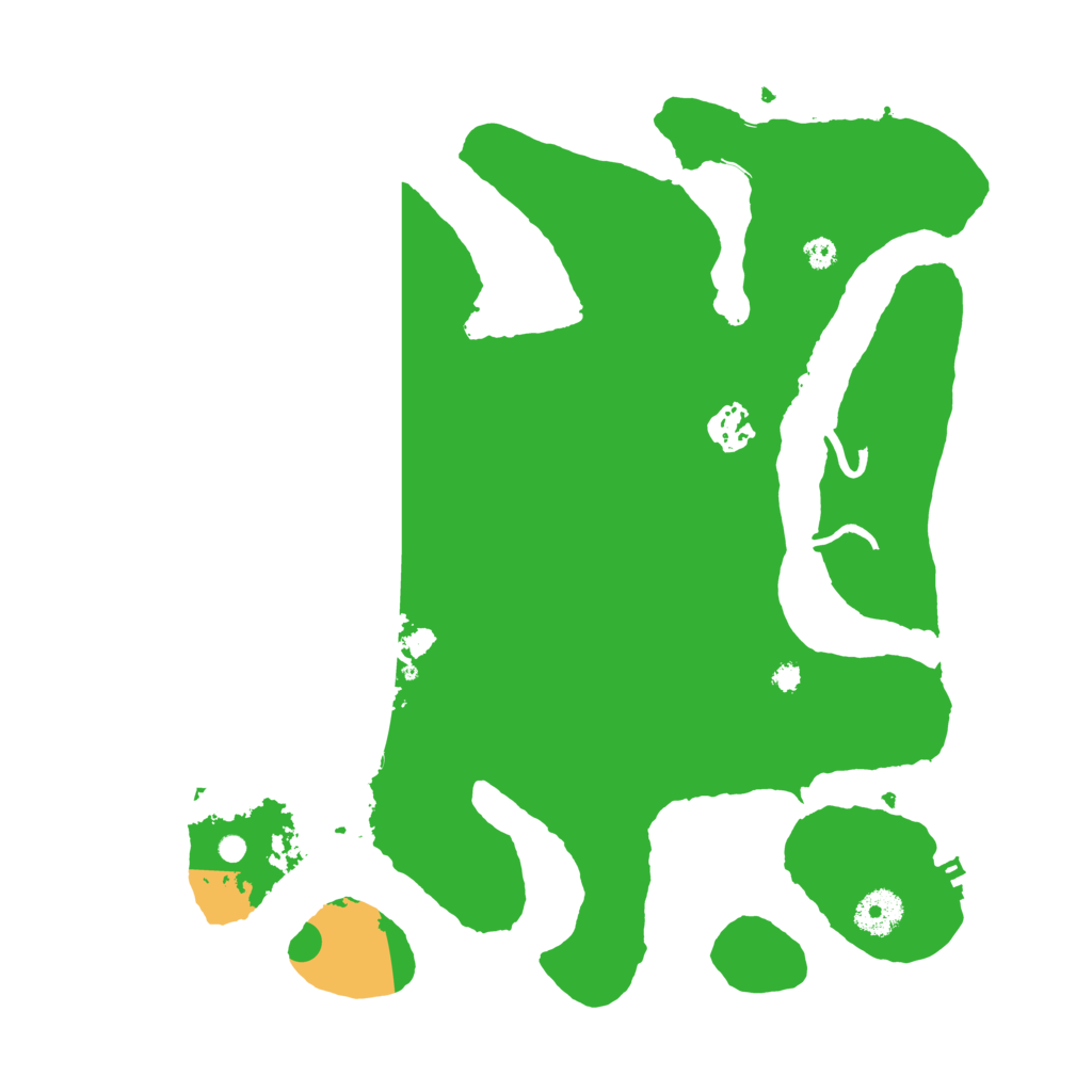 Biome Rust Map: Procedural Map, Size: 3550, Seed: 618390