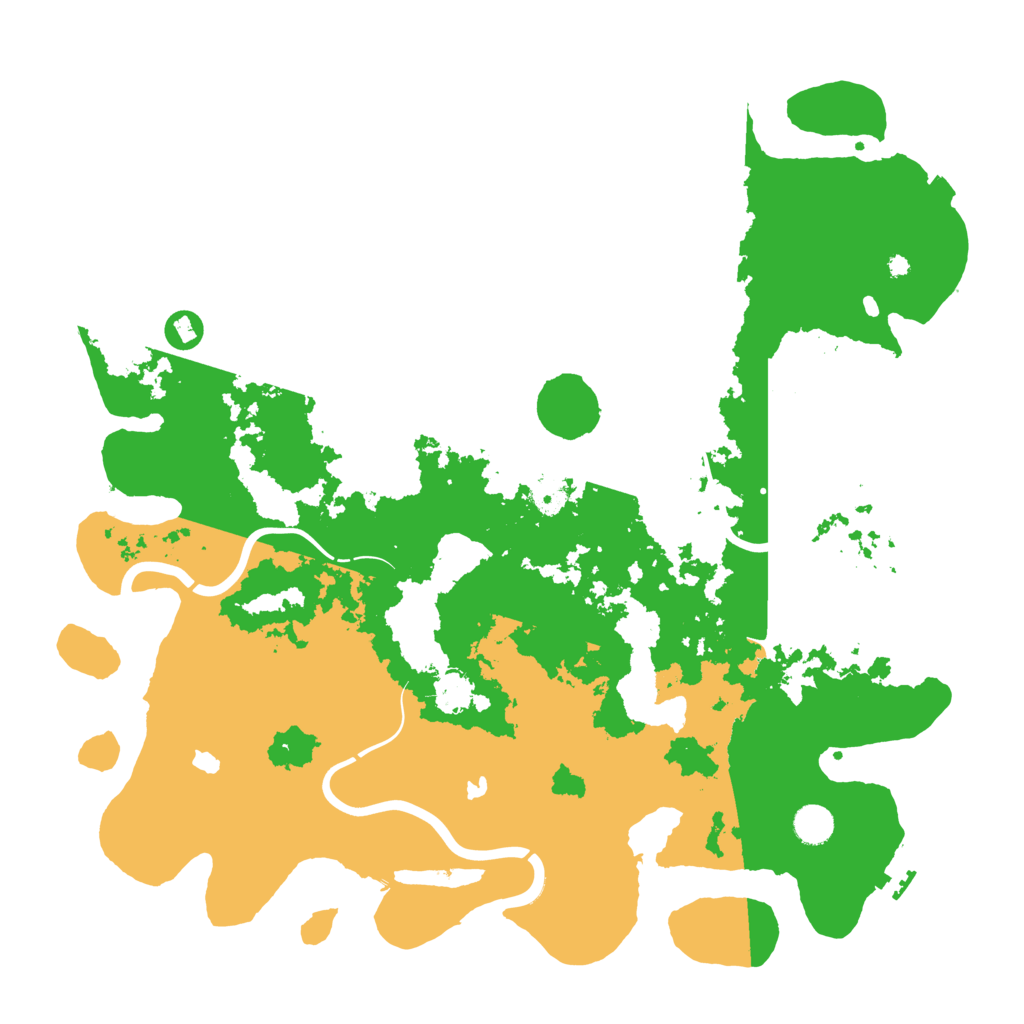 Biome Rust Map: Procedural Map, Size: 4500, Seed: 4381024
