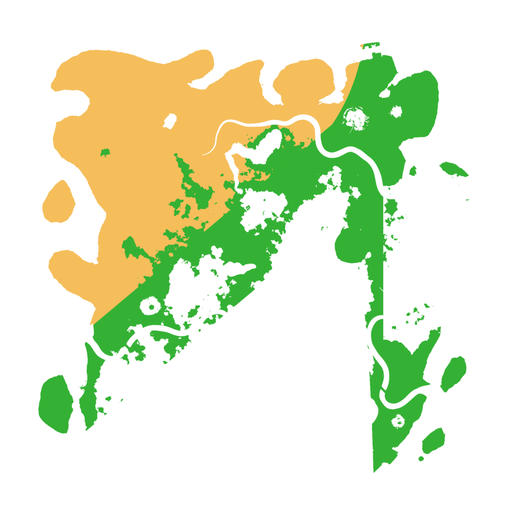 Biome Rust Map: Procedural Map, Size: 4000, Seed: 449049