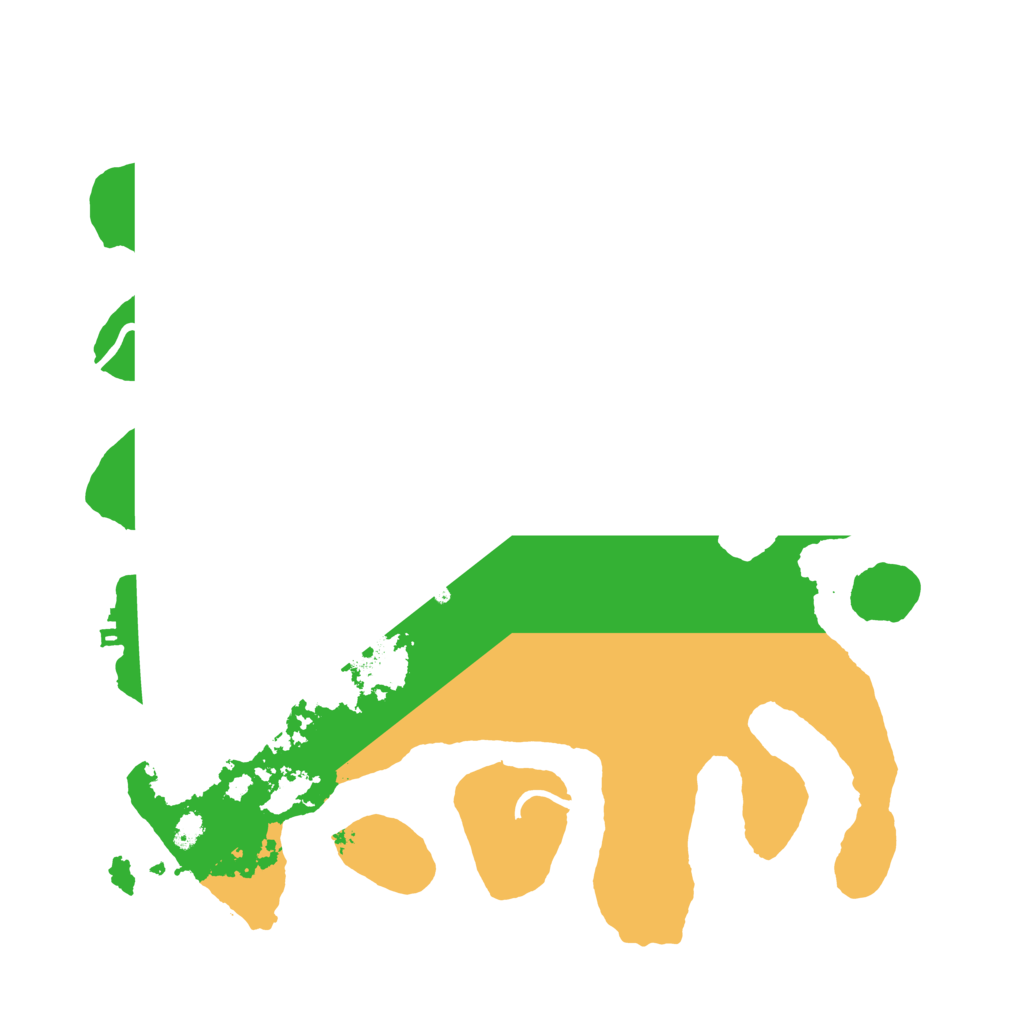 Biome Rust Map: Procedural Map, Size: 3550, Seed: 911171