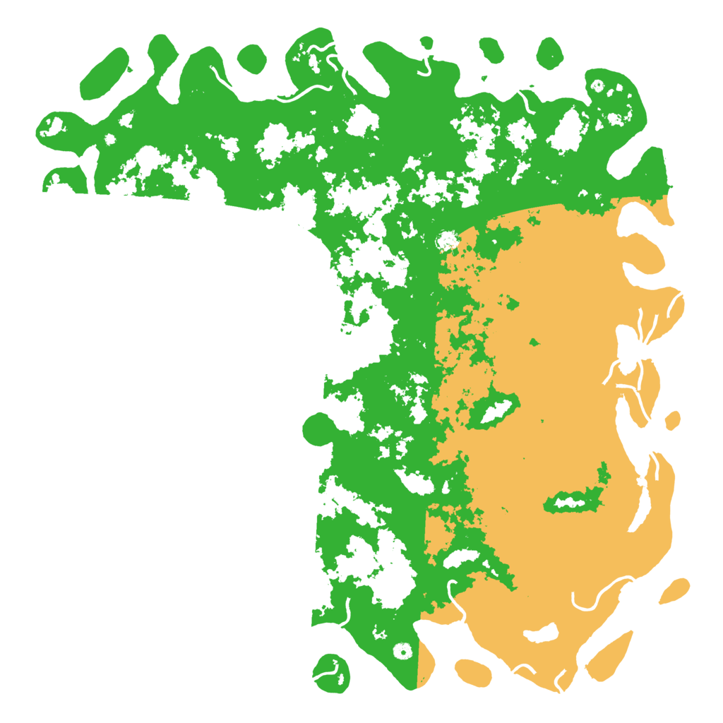 Biome Rust Map: Procedural Map, Size: 6000, Seed: 104538849