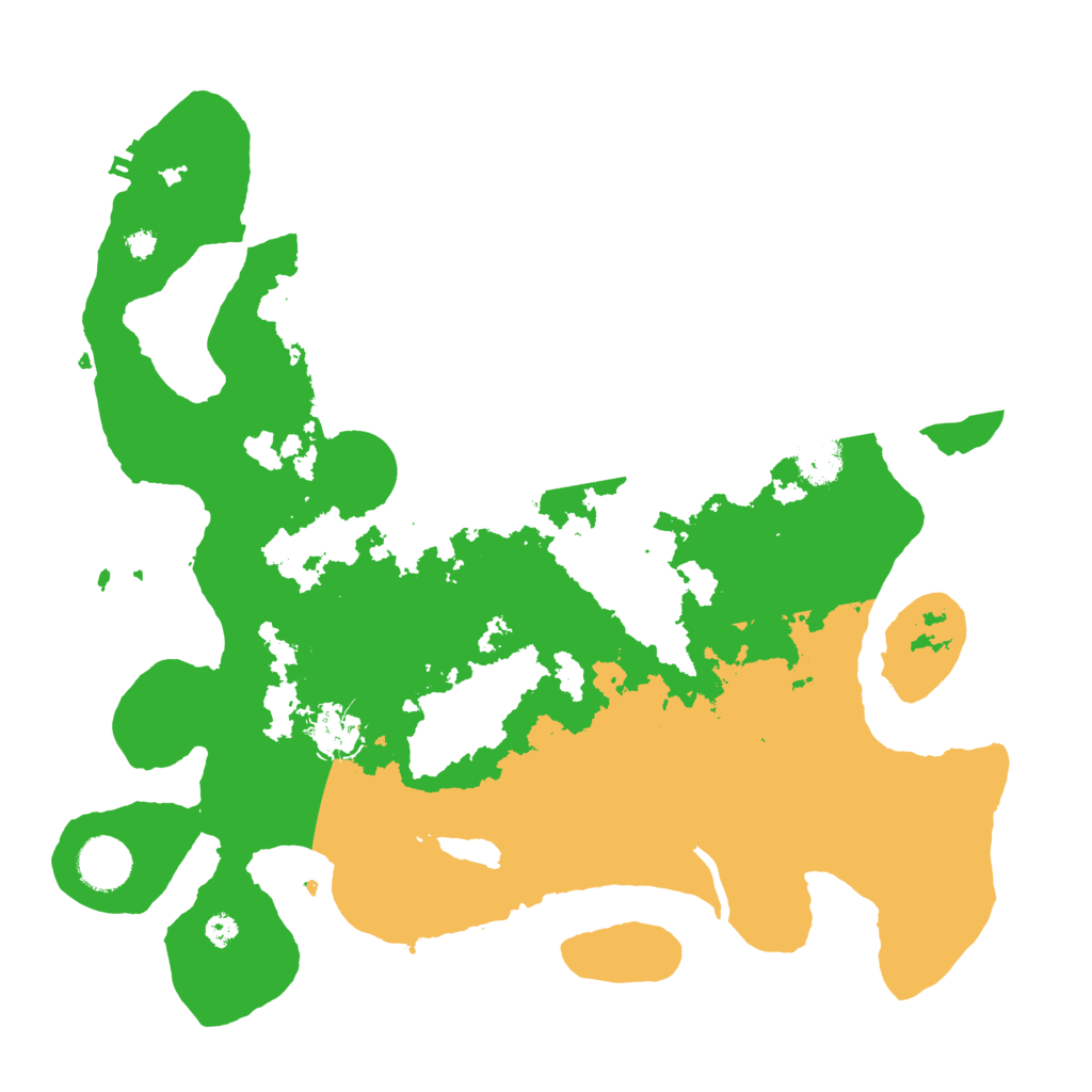 Biome Rust Map: Procedural Map, Size: 3550, Seed: 994813