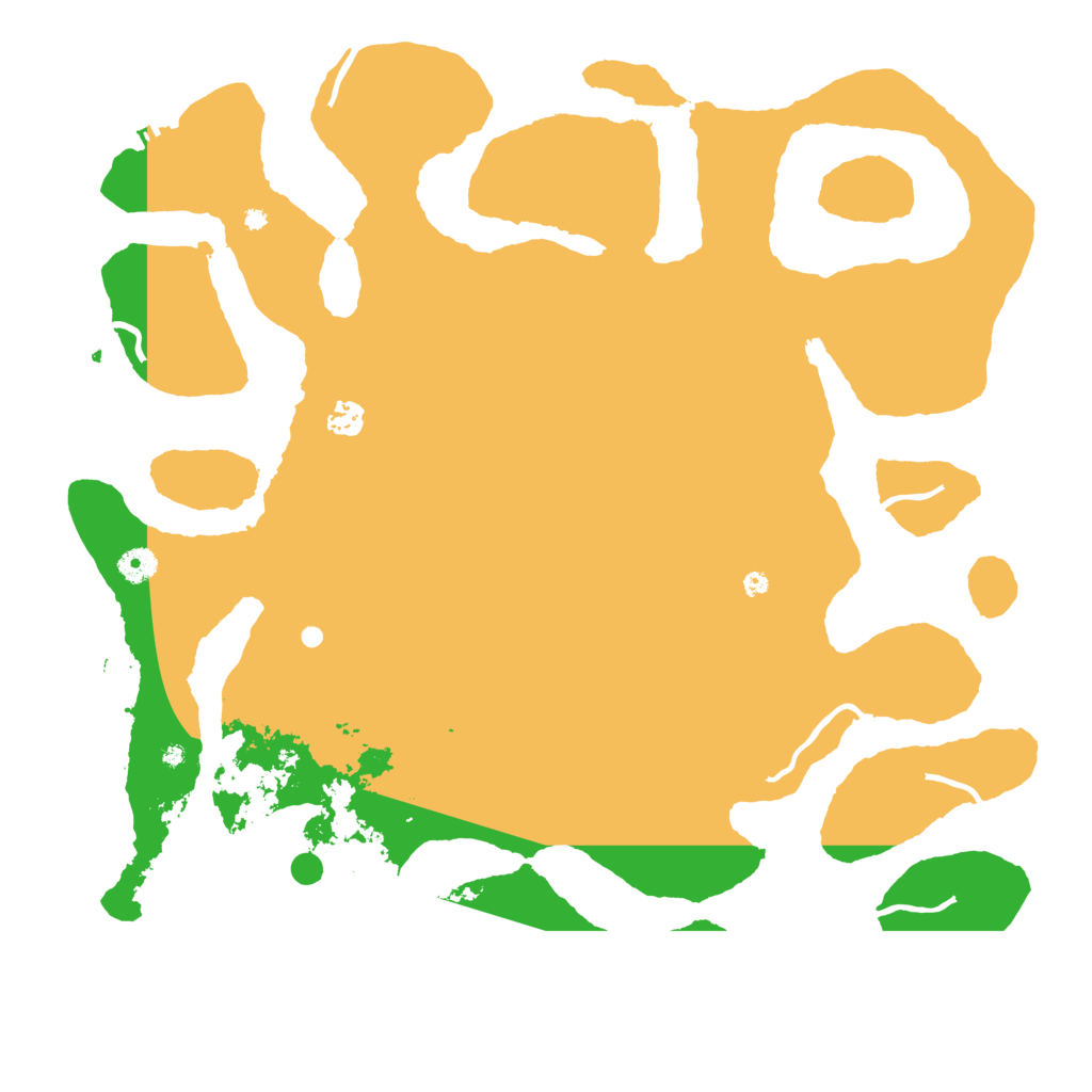 Biome Rust Map: Procedural Map, Size: 4500, Seed: 1587254