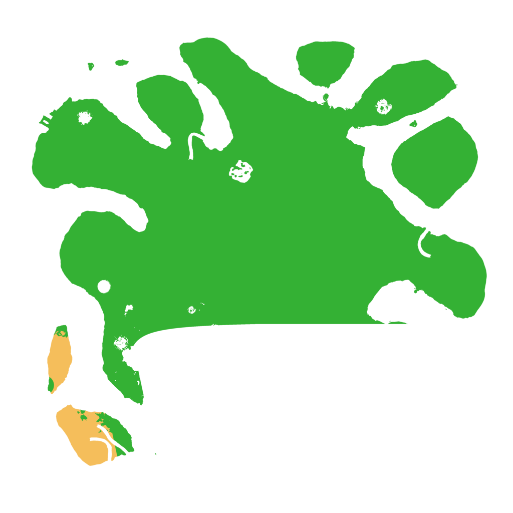 Biome Rust Map: Procedural Map, Size: 3500, Seed: 21123023