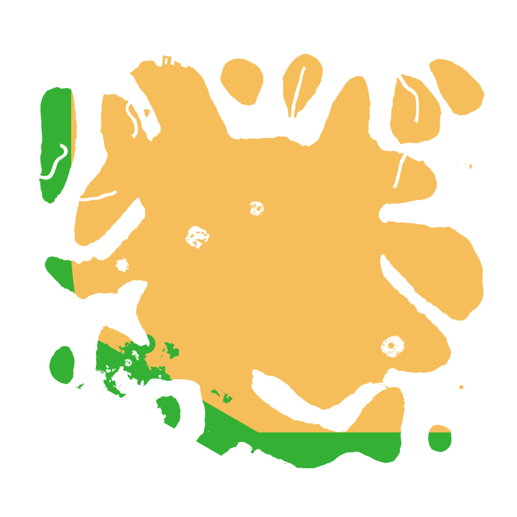 Biome Rust Map: Procedural Map, Size: 3550, Seed: 506173