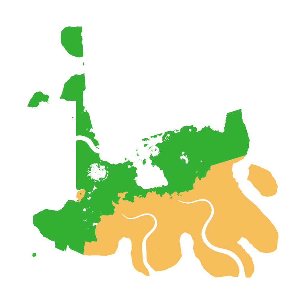 Biome Rust Map: Procedural Map, Size: 3000, Seed: 193