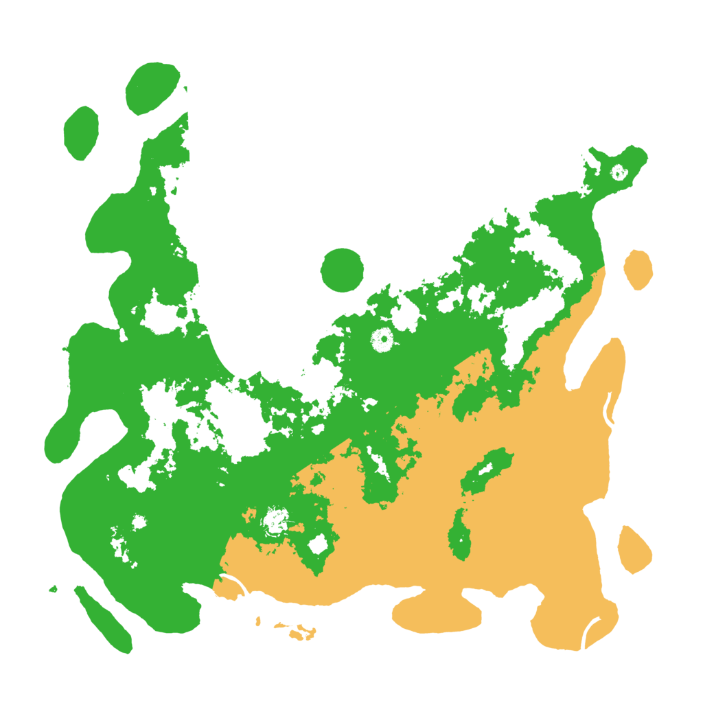 Biome Rust Map: Procedural Map, Size: 4500, Seed: 3789347