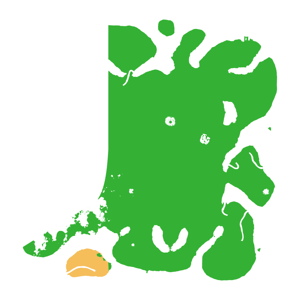 Biome Rust Map: Procedural Map, Size: 4500, Seed: 3575300