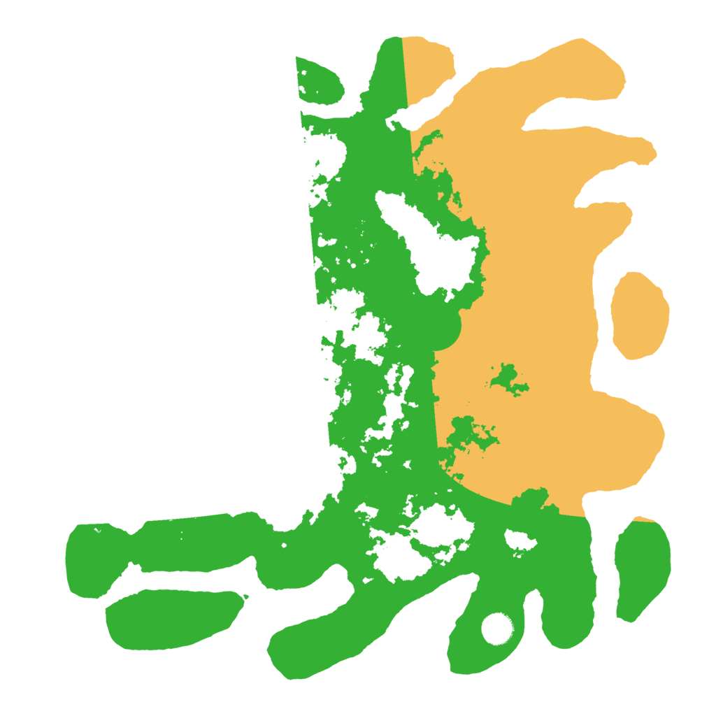 Biome Rust Map: Barren, Size: 4000, Seed: 2548525