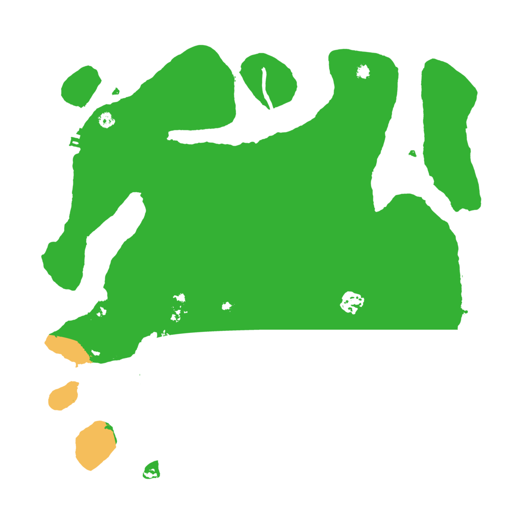 Biome Rust Map: Procedural Map, Size: 3500, Seed: 3440930