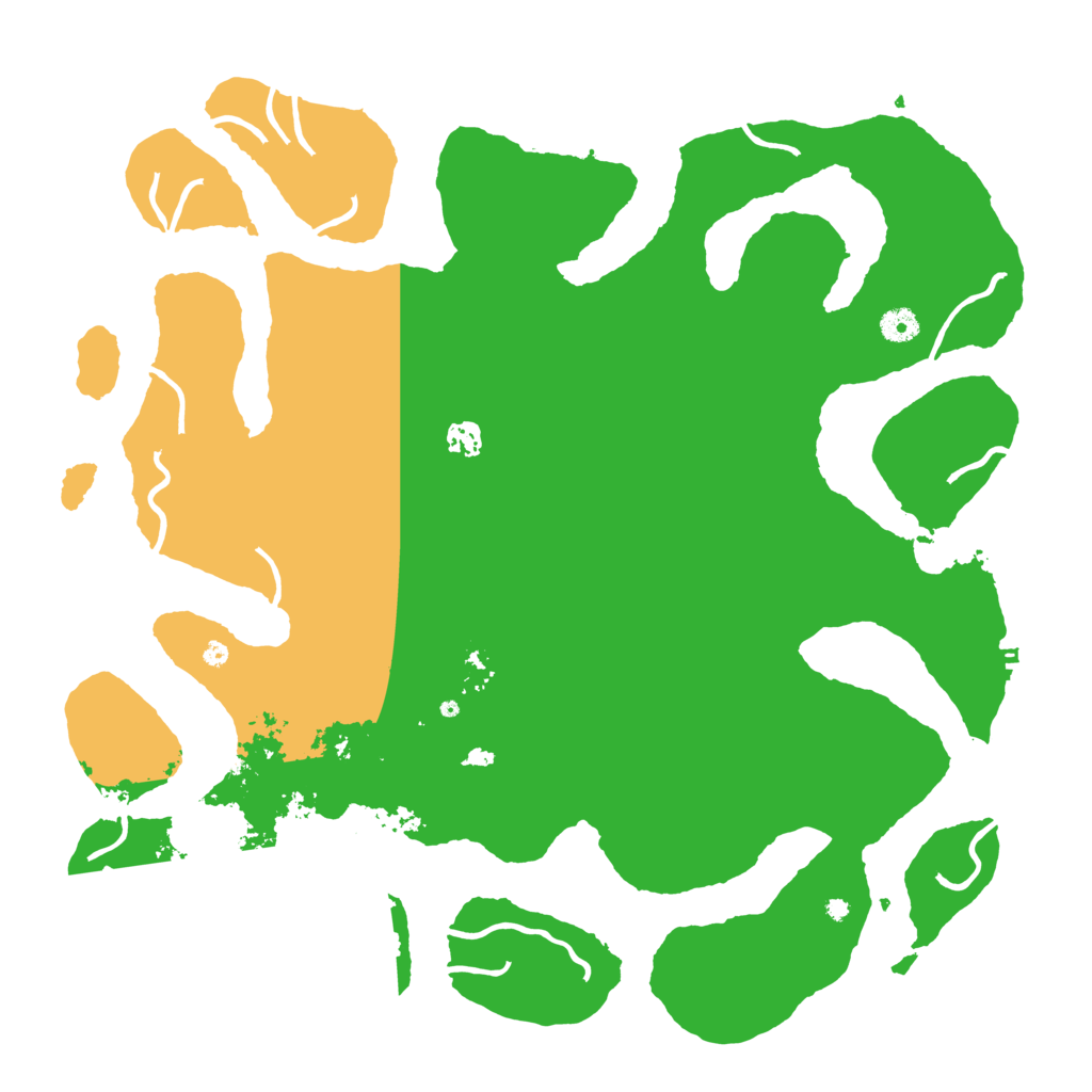 Biome Rust Map: Procedural Map, Size: 4500, Seed: 5312007