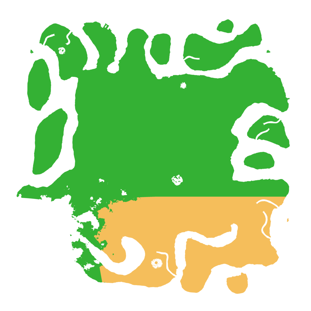 Biome Rust Map: Procedural Map, Size: 4500, Seed: 4148719